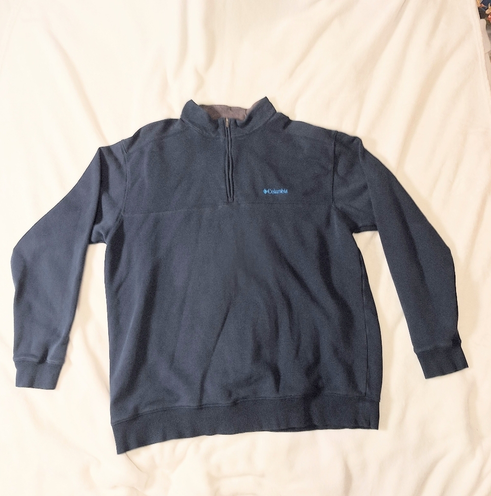 Columbia Steens Mountain Half Zip Men's Fleece Pullover - Size XL